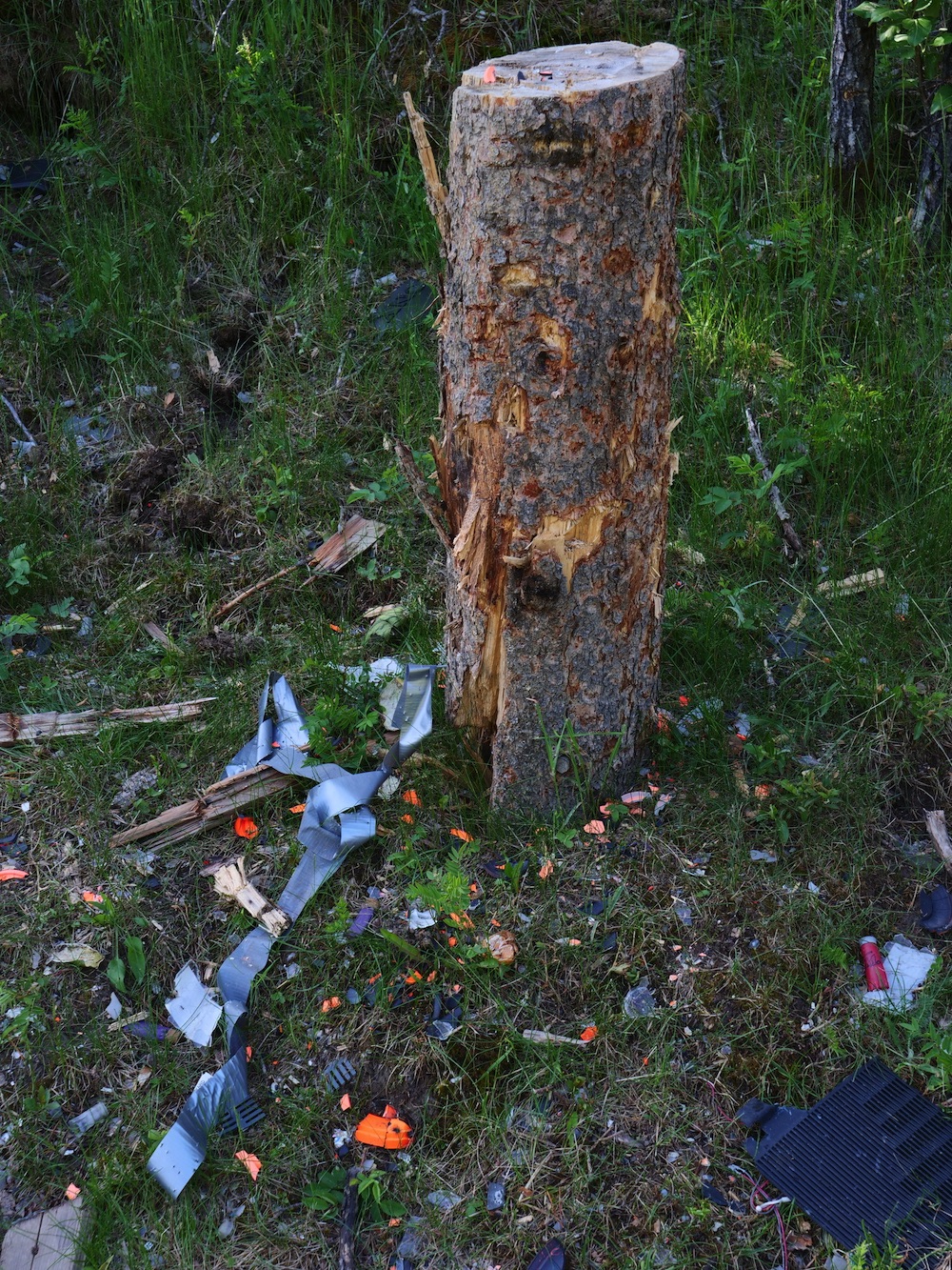 Shooting debris